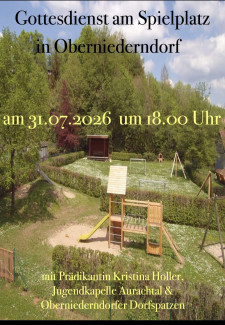 Einladung Spielplatzgottesdienst